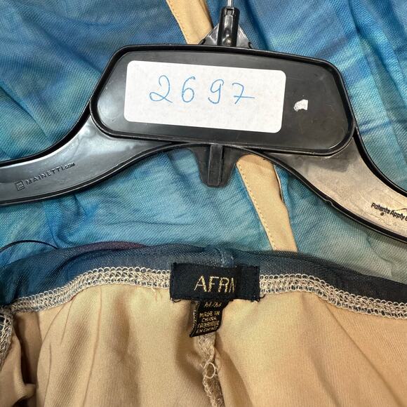 AFRM Multicolor Strapless Midi Dress - Picture 2 of 7